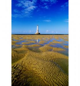 Tableau banc de sable au Phare de Cordouan