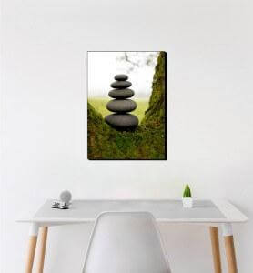 Moyen Tableau Zen par Nature