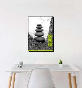 Moyen Tableau Zen par Nature monochrome