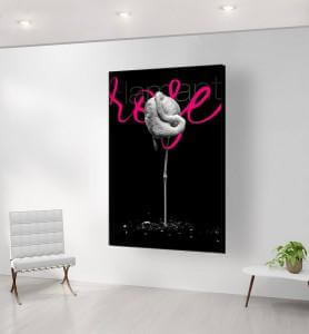 grand tableau flamand rose