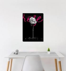 moyen tableau flamand rose