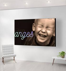 Grand Tableau rire aux anges