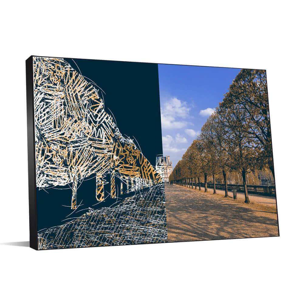 JARDIN DU LUXEMBOURG DESSIN