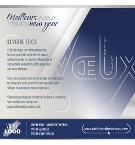 Ecard vœux graphique et internationale