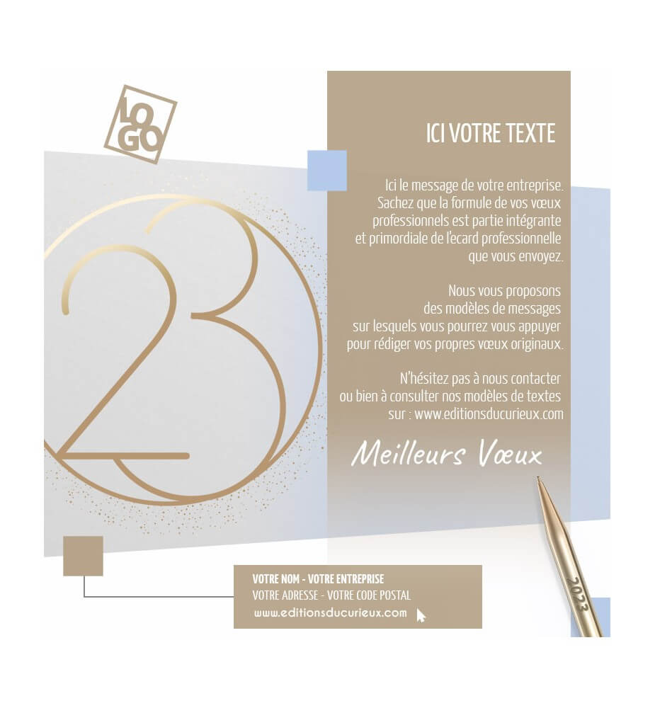 Ecard fixe 2023 en finesse.
