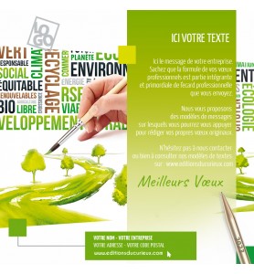 Ecard fixe la ligne verte.