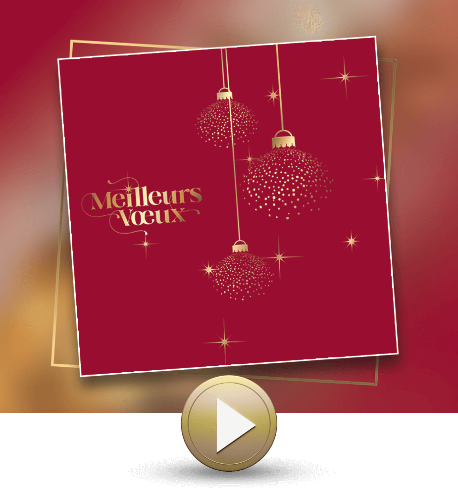 Ecard vidéo Noël chaleureux.