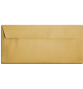 Enveloppes dorées rectangles
