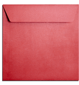 Enveloppes rouges carrées