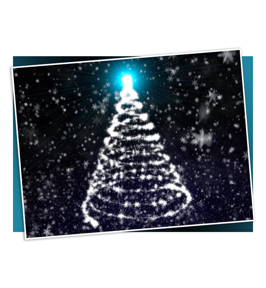 Ecard Sapin de noël