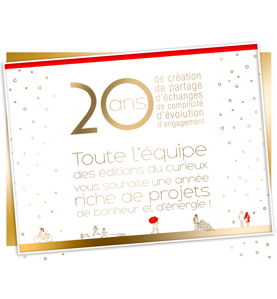 Ecard Congés des Editions du curieux