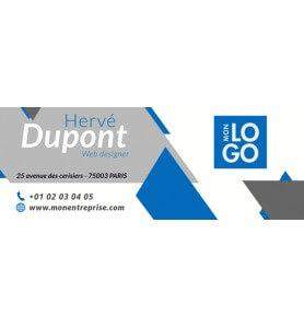 Signature mail animée dynamique
