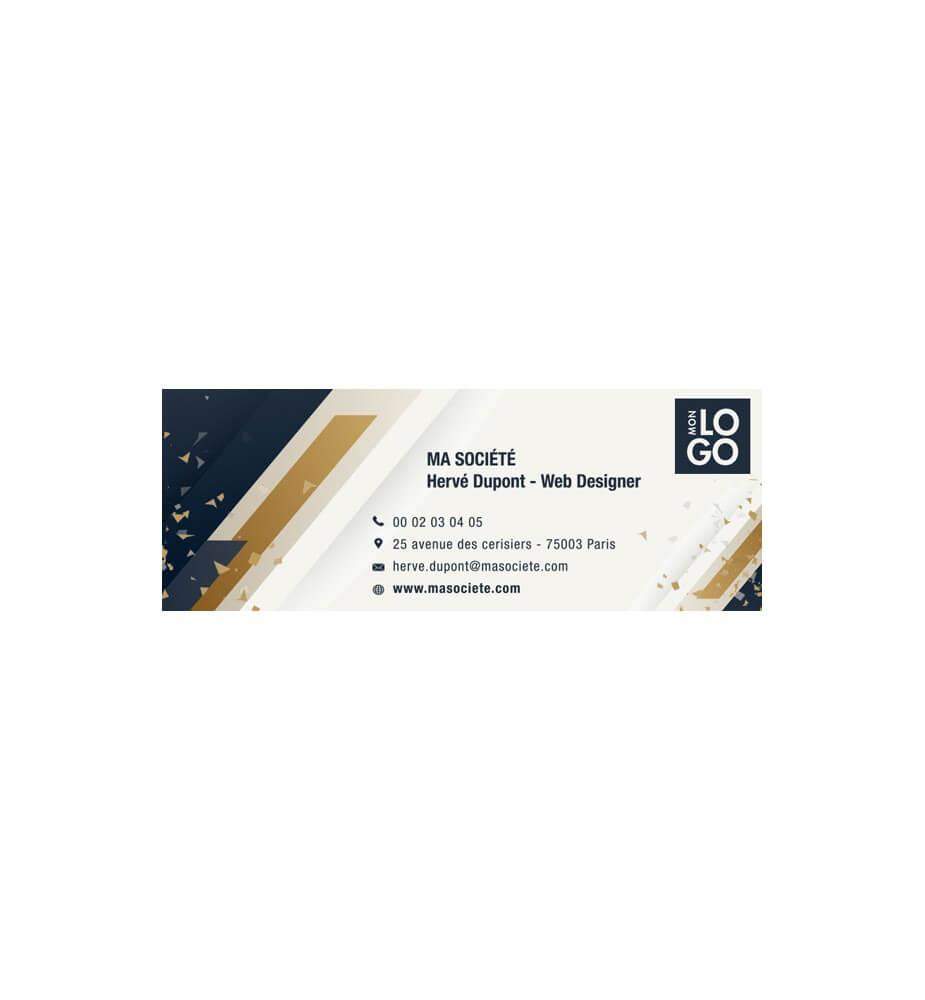 Signature mail animée graphic