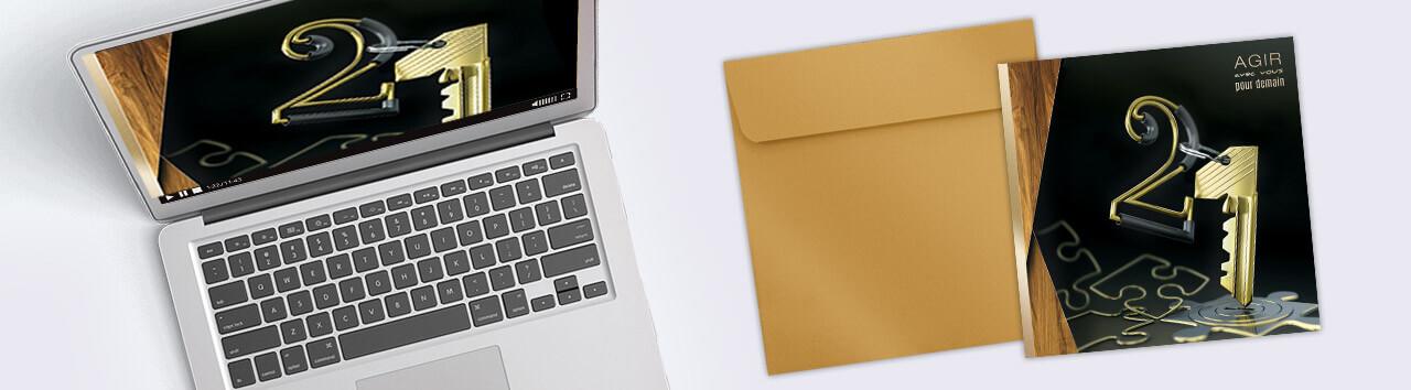 Carte Virtuelle Personnalisee Professionnelle Ecard Personnalisable