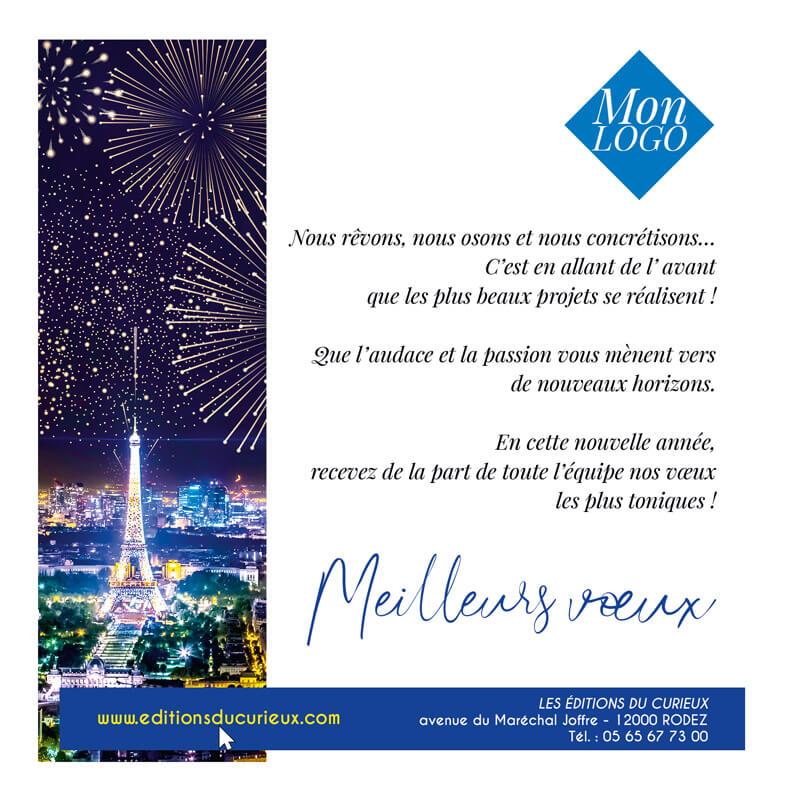 Texte de Voeux original & professionnel - Exemple de message entreprise