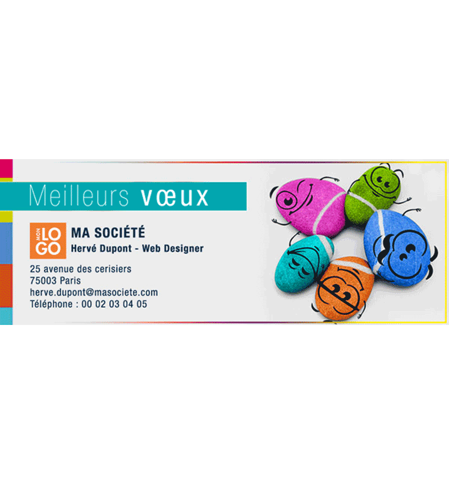 Signature mail animée En choeur Signature mail animée En choeur