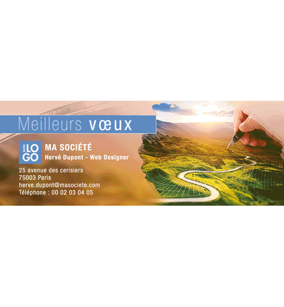 Signature mail animée Dessiner demain Signature mail animée Dessiner demain