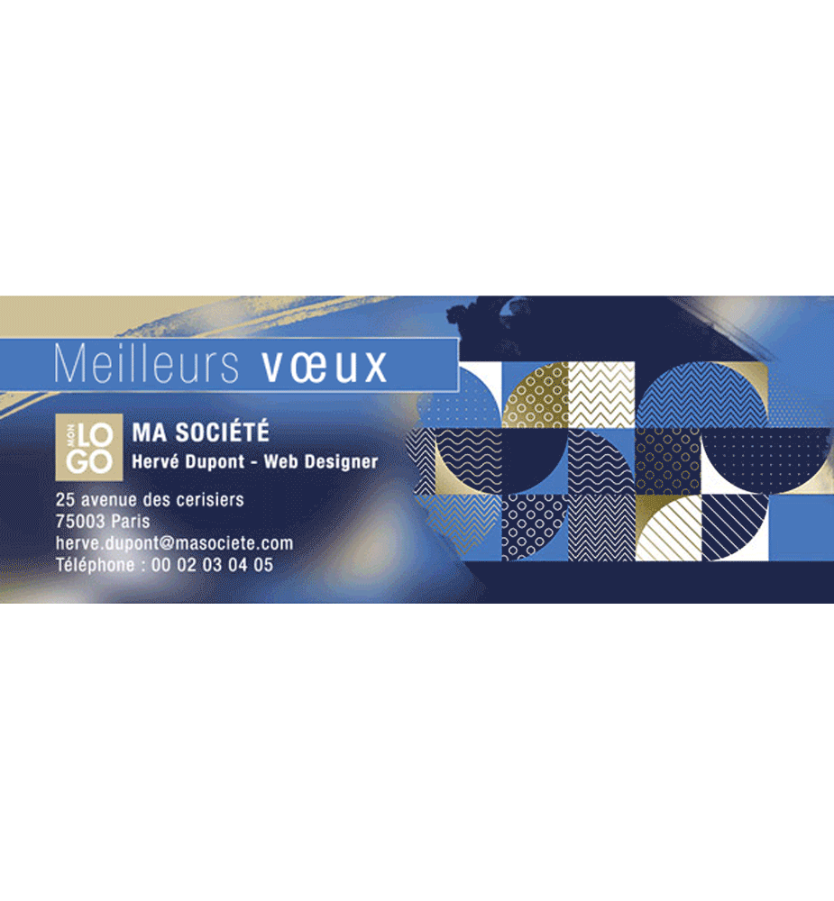 Signature mail animée création Signature mail animée création