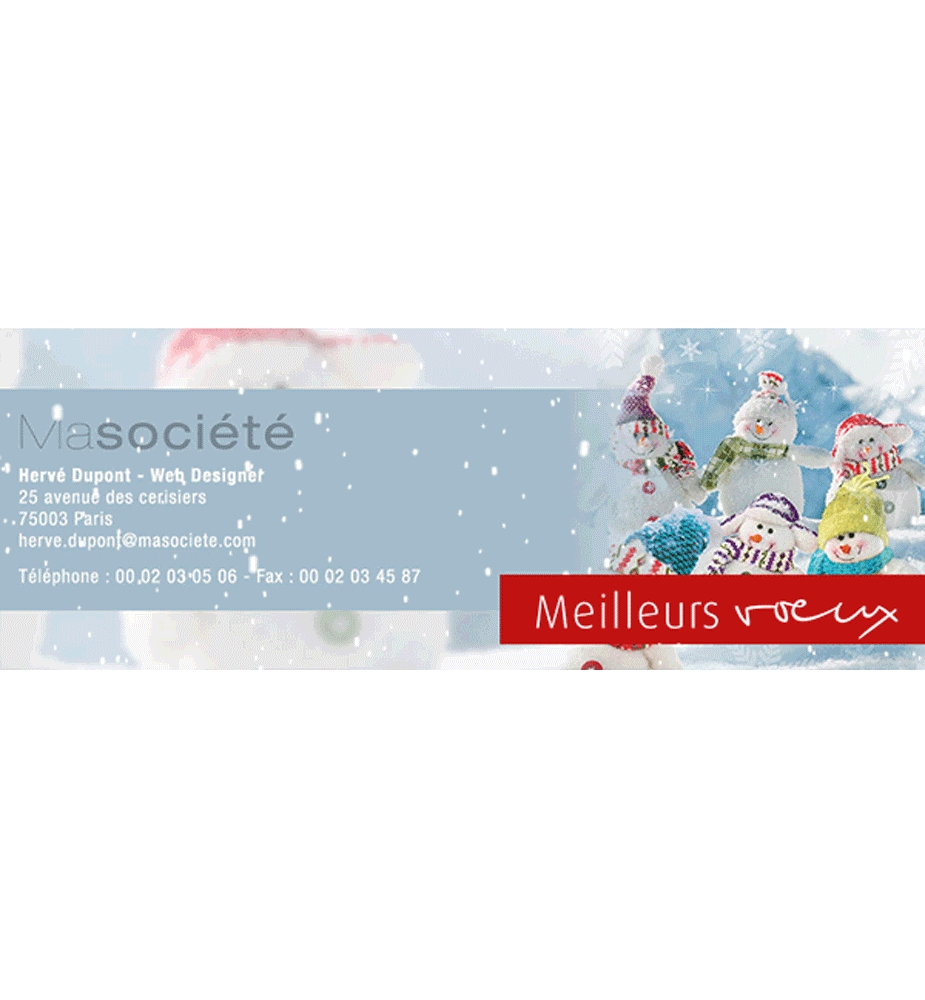 Signature mail animée La bonne équipe Signature mail animée La bonne équipe