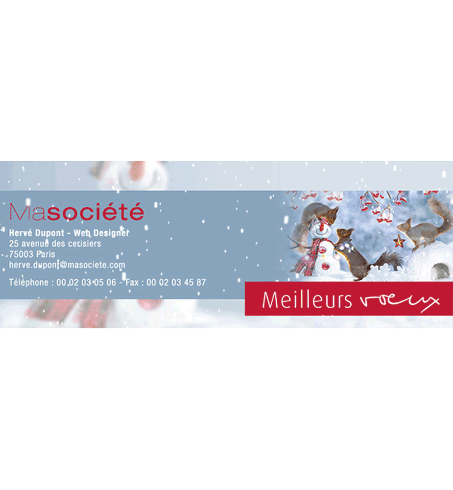 Signature mail animée Créer ensemble Signature mail animée Créer ensemble