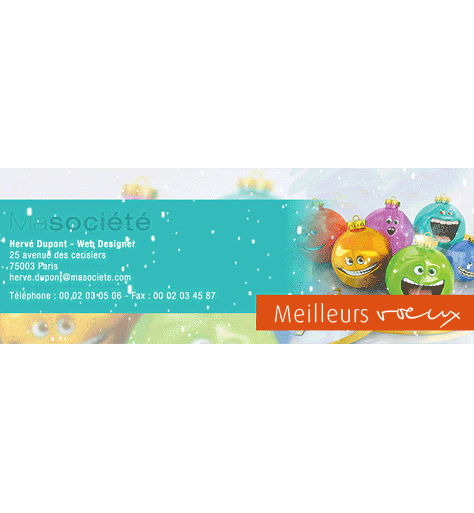 Signature mail animée L'équipe 2020 Signature mail animée L'équipe 2020