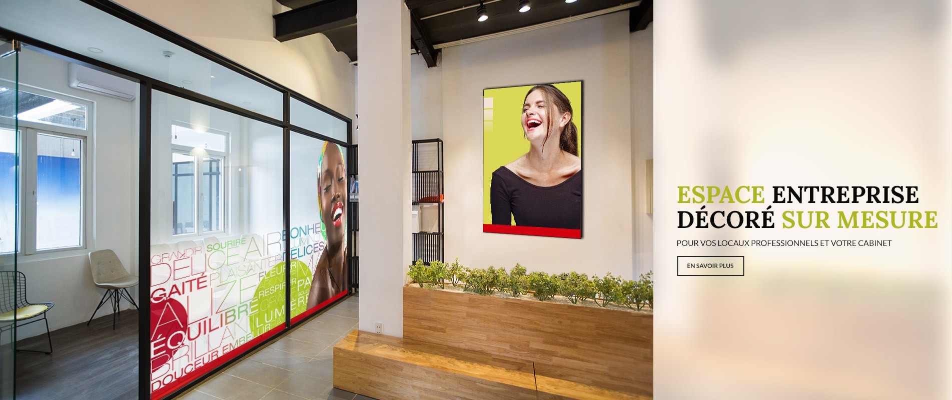 Une décoration d'entreprise pleine de bonnes idées